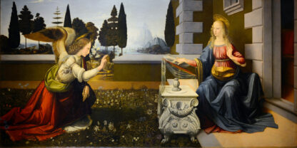 Leonardo da Vinci - The Annunciation