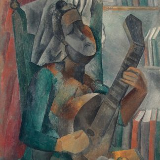 Cubism - Woman with a mandolin - Pablo Picasso