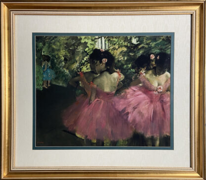 Edgar Degas - Ballerinas in Pink