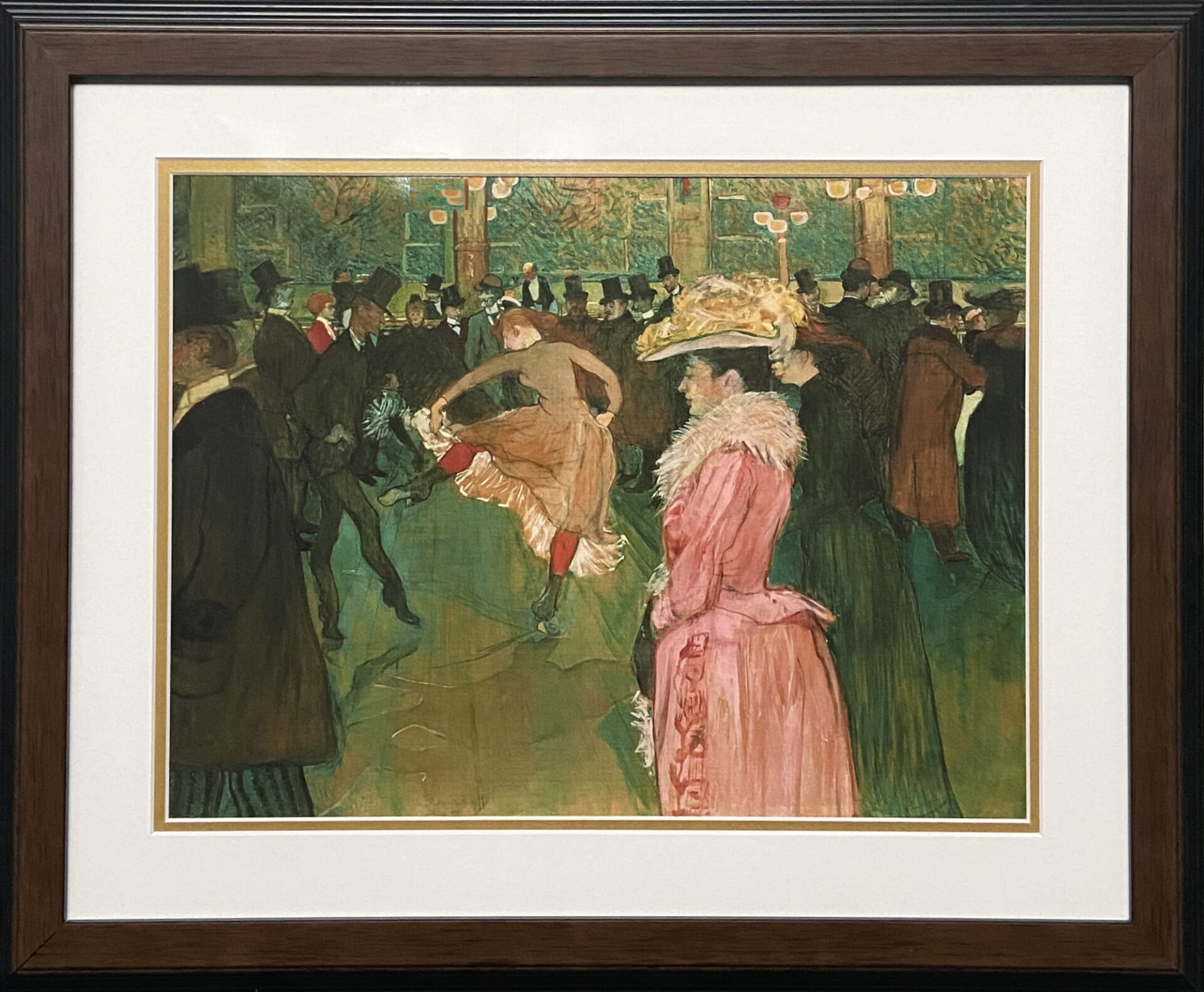 Henri de Toulouse Lautrec - The Dance at the Moulin Rouge - TRG Fine Art