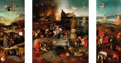 Hieronymus Bosch - The Temptation of Saint Anthony Triptych