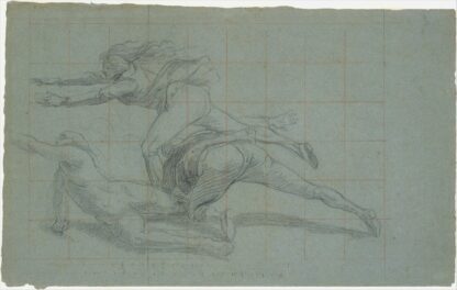 Study for "The Siege of Gibraltar": Three Figures