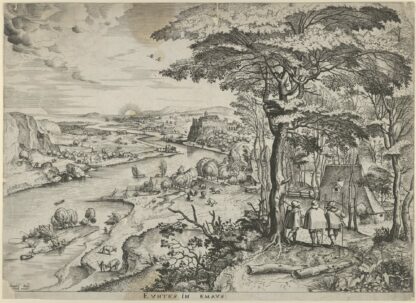 Euntes in Emaus (Landscape with Pilgrims at Emmaus)