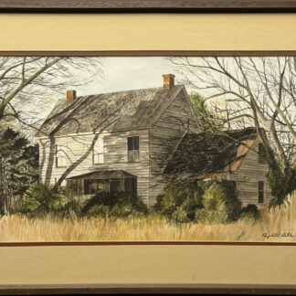 Elizabet Gibbs - Original Signed Water Color of House