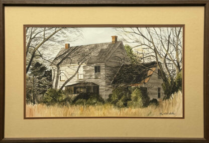 Elizabet Gibbs - Original Signed Water Color of House