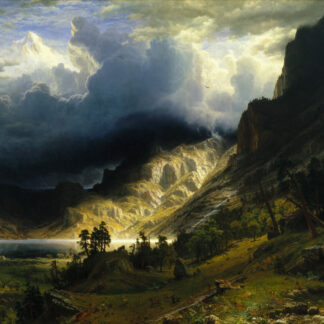 A Storm in the Rocky Mountains, Mt. Rosalie