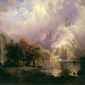 Rocky Mountain Landscape - Albert Bierstadt