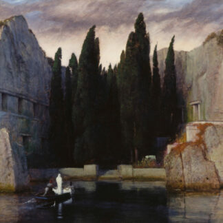 Isle of the Dead - Third Version - 1883 - Arnold Bocklin