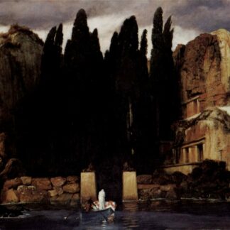 Isle of the Dead - Fifth Version - 1886 - Arnold Bocklin