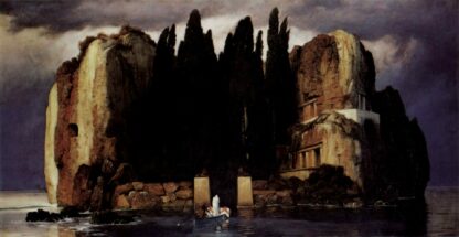 Isle of the Dead - Fifth Version - 1886 - Arnold Bocklin